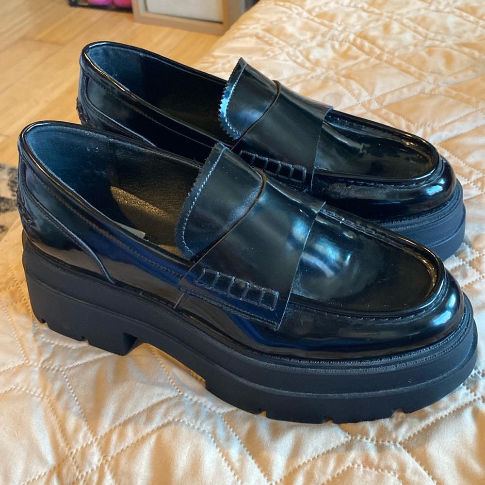 Steve Madden platform loafers